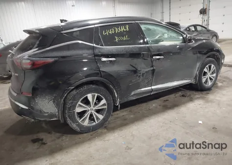 2022 Nissan Murano Sv Intelligent Awd z USA, uszkodzony, nr VIN 5N1AZ2BS2NC122073